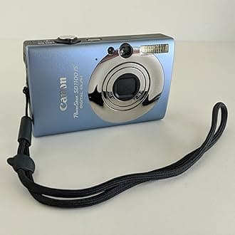 PowerShot SD1100IS 8MP Digital Camera with 3x Optical Image Stabilized Zoom (Blue) (OLD MODEL)