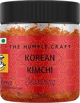 The Humble Craft Kimchi Seasoning Powder - Kimchi Masala, Korean Snacks, Gochugaru Korean Chilli Powder, Ramen Masala - 100g