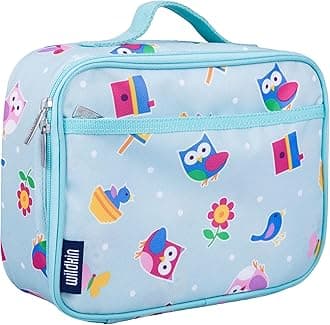 Wildkin Kids Insulated Lunch Box for Girls – Durable and Reusable for School & Travel - (Birdie)