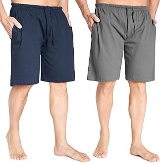 CityComfortMen's Pyjama Shorts Mens Pyjama Shorts