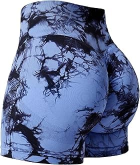 YEOREO Professional Women Workout Shorts 3.6" Scrunch Shorts Seamless High Waisted Contour Gym Yoga Biker Shorts