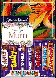 – Chocolate Gift Box - Letterbox Hamper - For Kids - Him and Her (Mum)