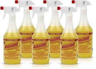 La's Totally Awesome All Purpose Cleaner Spray – 24oz (Pack of 6) Heavy Duty Multi-Surface Degreaser & Stain Remover – Ready-to-Use Cleaning Spray for Kitchen, Bathroom, Floors, Auto & More