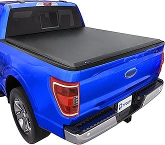 Tyger Auto T1 Soft Roll-up Truck Bed Tonneau Cover Compatible with 2021-2026 Ford F-150; Lightning | 5.5' (67") Bed | TG-BC1F9064