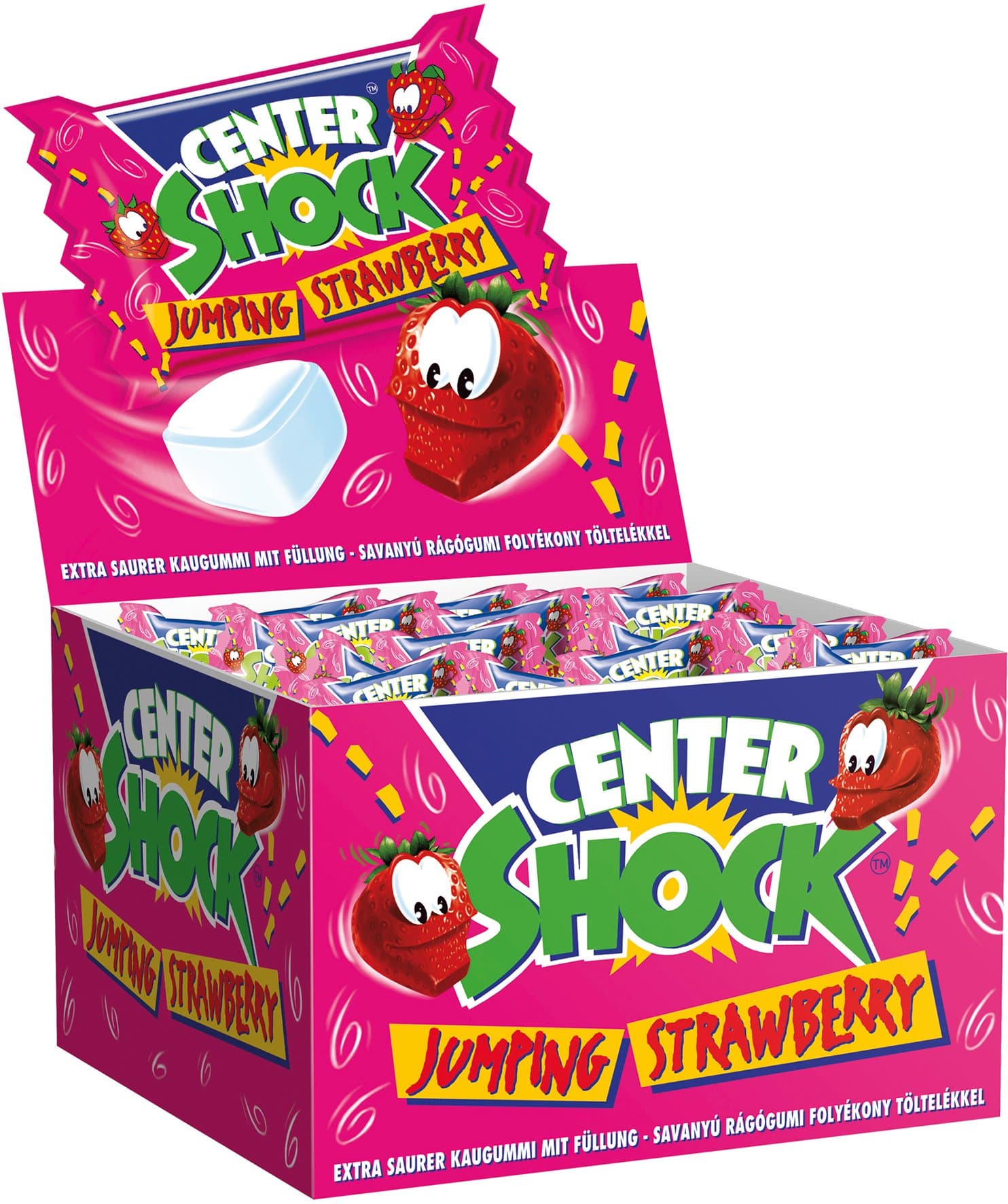 Center Shock - Jumping Strawberry - 100 pieces