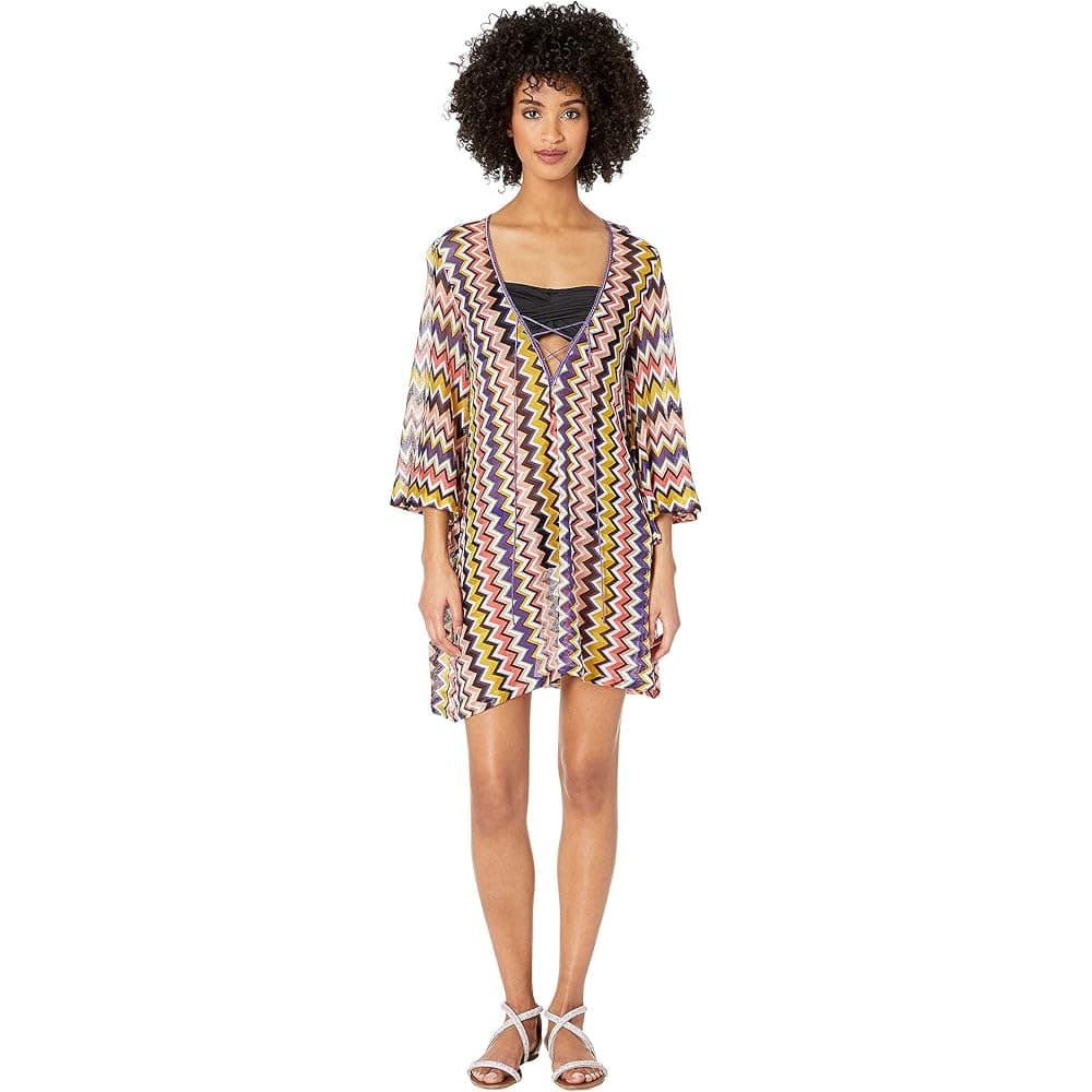 Iconic Zigzag Tunic Top Cover-Up
