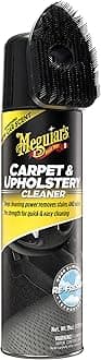 Meguiar's Carpet & Upholstery Cleaner – Deep Cleaning Power Removes Stains and Odors – G9719, 19 oz
