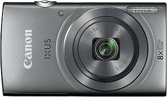 Canon IXUS 160 Point and Shoot Digital Camera - Silver