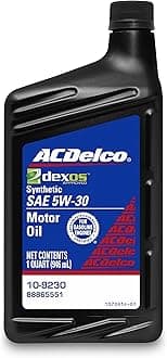ACDelco 10-9230 5W-30 Synthetic Motor Oil - 1 Quart