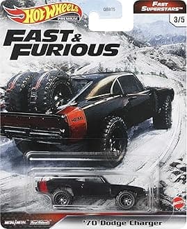 Fast & Furious Collection of 1:64 Scale Vehicles from The Fast Film Franchise, Modern & Classic Cars, Great Gift for Collectors & Fans of The Movies