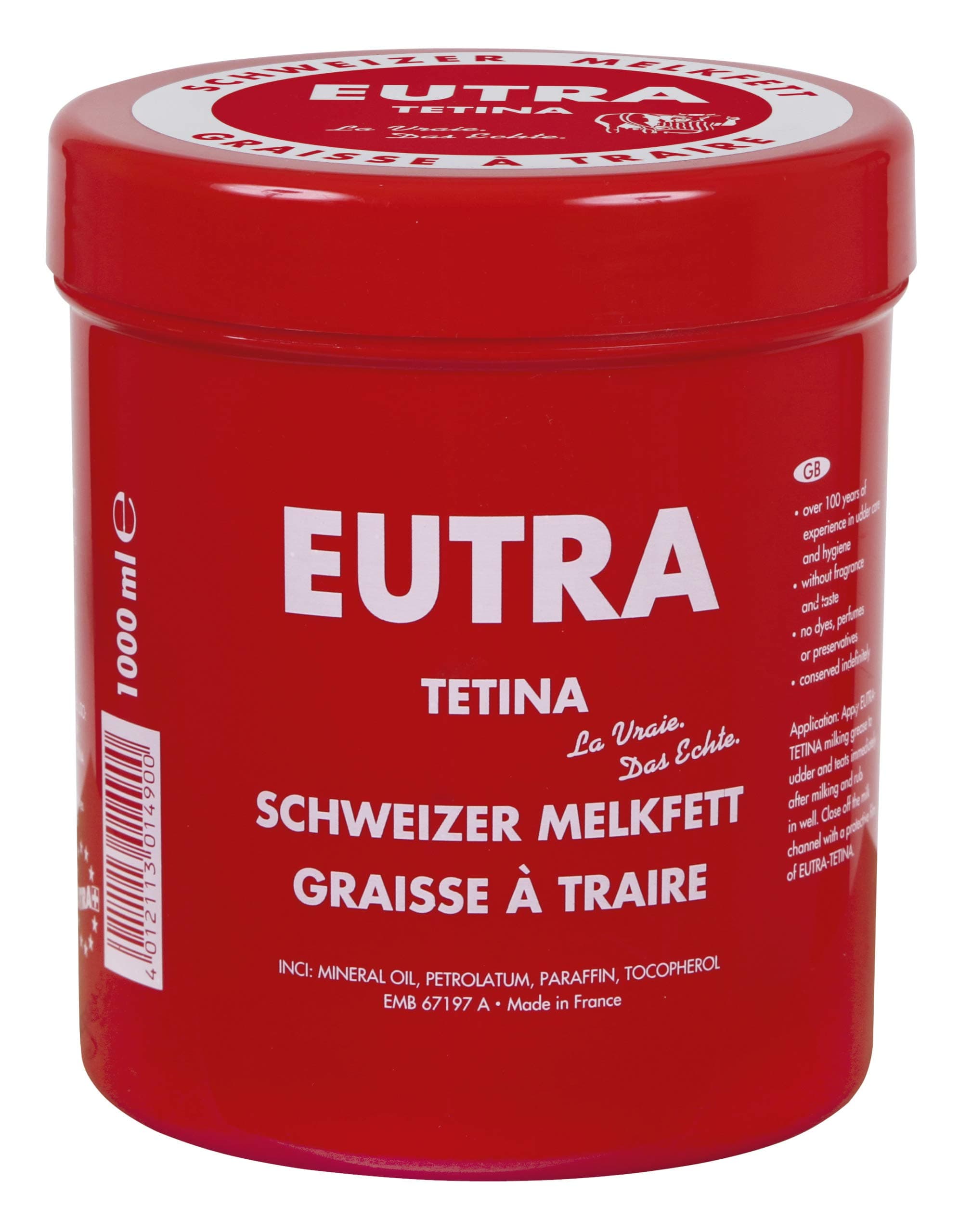 Eutra Milking Grease Can