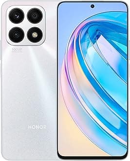 HONOR X8a Mobile Phone Unlocked, 100MP Triple Camera, 6.7" 90Hz Fullview Display, 6 GB+128 GB, Android 12, Dual SIM, Titanium Silver