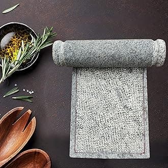 EZAHK Ammikallu/ammi/Pooja/Hand Grinding(10x6 inch,8.5kg) for Kitchens