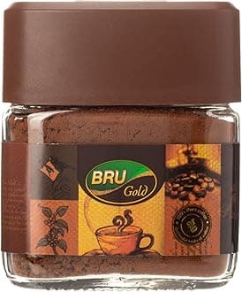 Bru Instant With Freshly Roasted Beans | Authentic Taste From South Indian Plantations | 100% Coffee, 25 Grams Jar
