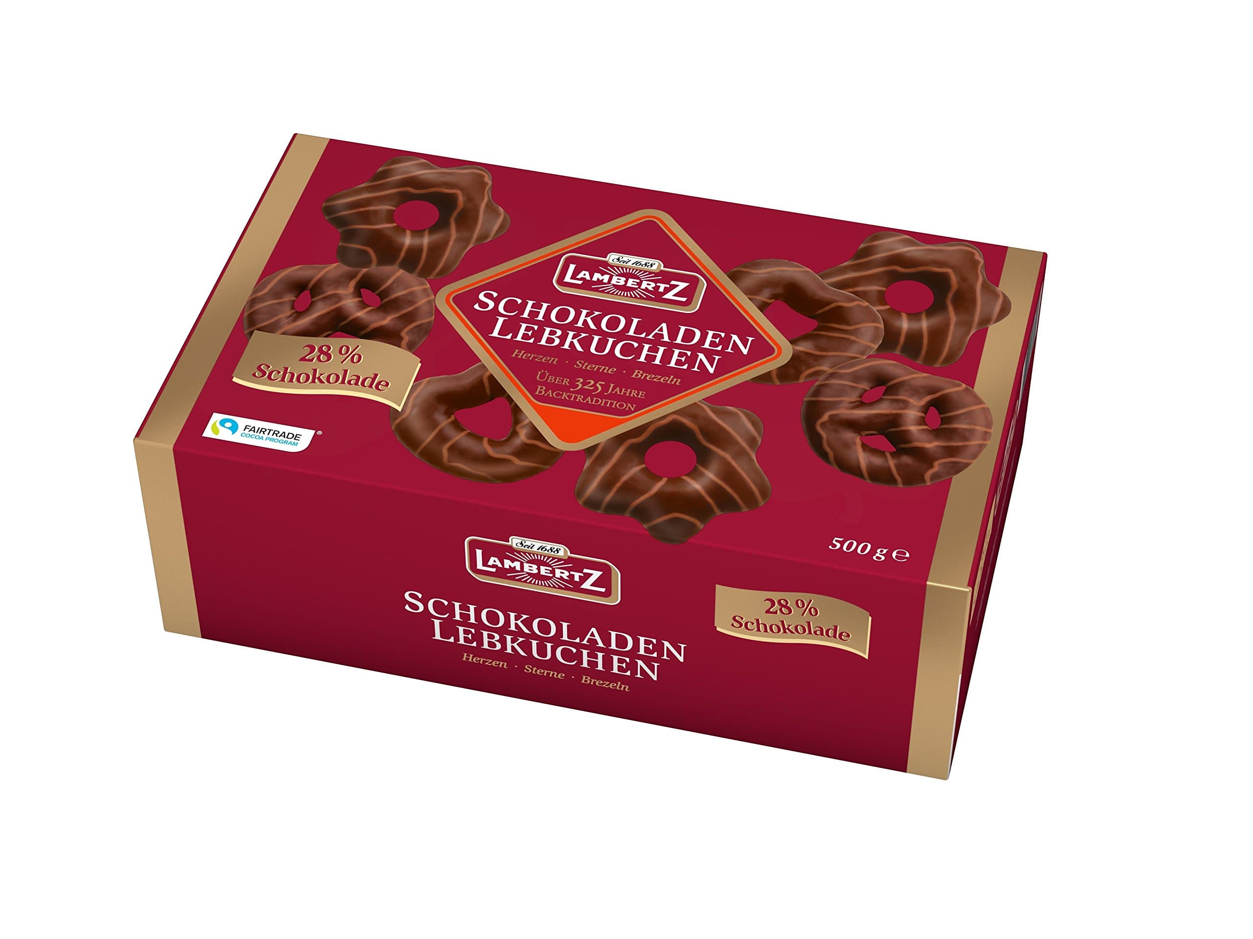 Dark Chocolate Assorted Gingerbread, 200 GR