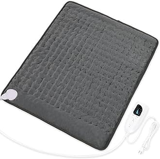 Deepsoon Heating Pad,Electric Heating Pads for Back,Neck,Moist Heating Pad for Abdomen Shoulder Knee Legs,Dry/Moist Heat&Auto Shut Off,Mother's Day Birthday for Men and Women,Dark Gray,24x20 Inch