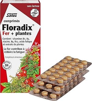 Floradix Iron Supplement Tablets, Pack of 84