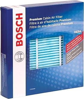 Bosch6027C HEPA Cabin Air Filter - Compatible with Select Chrysler Pacifica, Town & Country, Voyager, Dodge Caravan, Grand Caravan