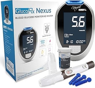 Nexus Blood Glucose Monitoring System Kit (Eligible for VAT relief in the UK)