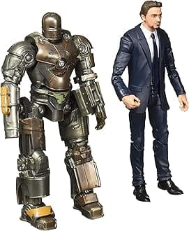 Studios Legends Series Hasbro Tony Stark & Iron Man Mark 1 2-Pack Action Figures.