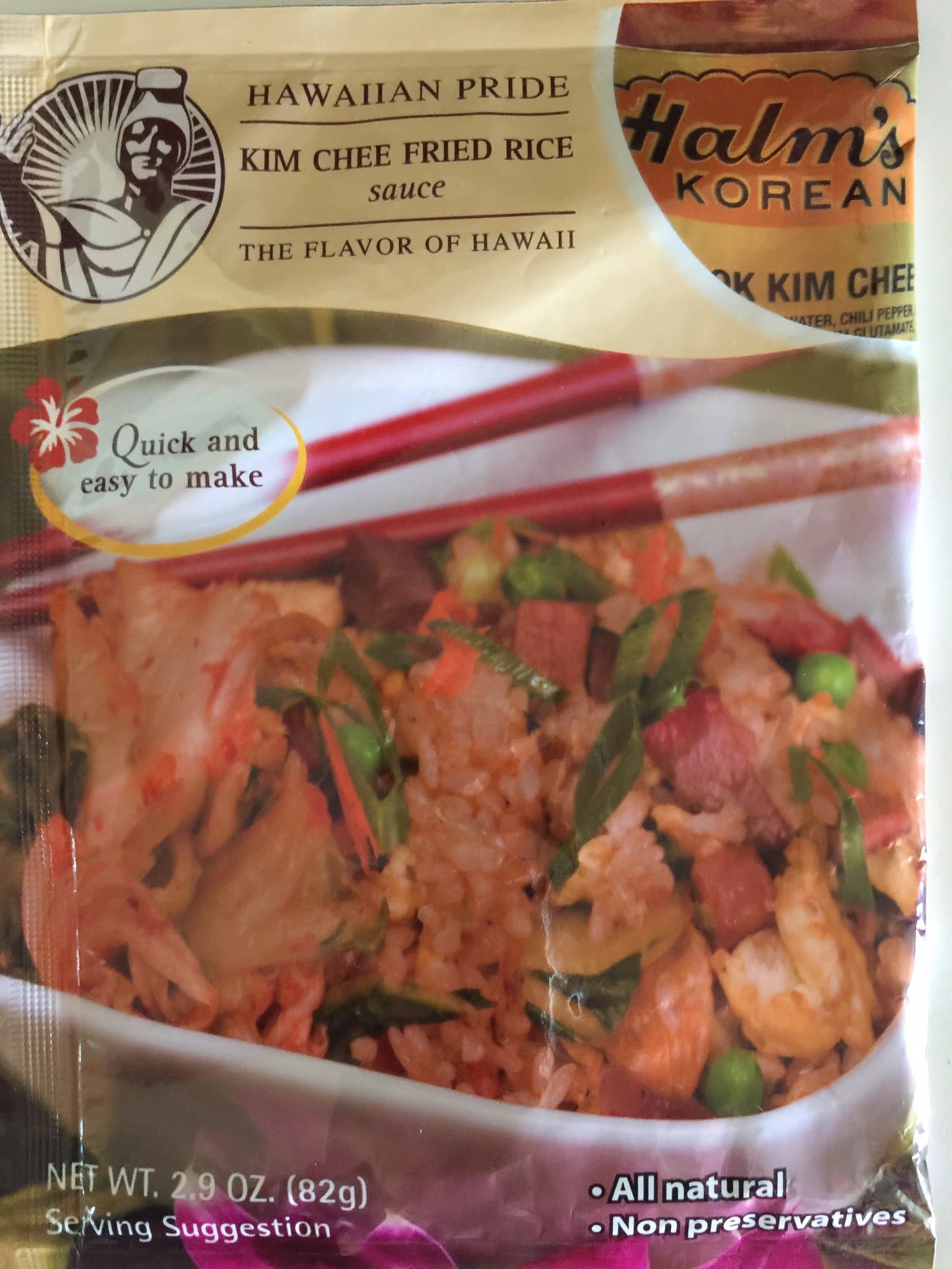 Kim Chee Fried Rice Sauce (pkg)