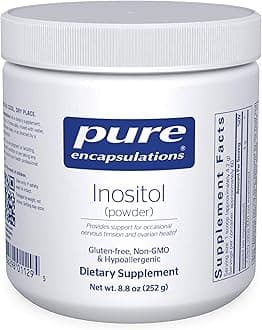 Pure Encapsulations Inositol (Powder) - Supplement to Support Energy, Nervous System & Ovarian Function* - with Myo-Inositol - 8.8 Ounces