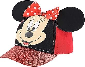 Disney Disney Minnie Mouse Kids Baseball Hat for Toddlers and Little Girls Ages 2-7 Baseball Cap