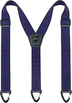 JEMYGINS Hidden Suspenders for Men Under Clothes with 3 Snap Loop (1.48" Wide)