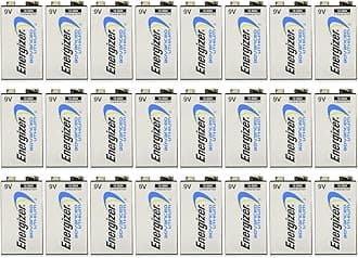 Energizer 24 Pk 9V Advanced Lithium Batteries LA522 Bulk