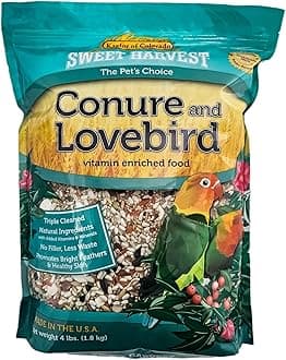 Kaylor of Colorado Sweet Harvest Conure Lovebird Food, 4lb