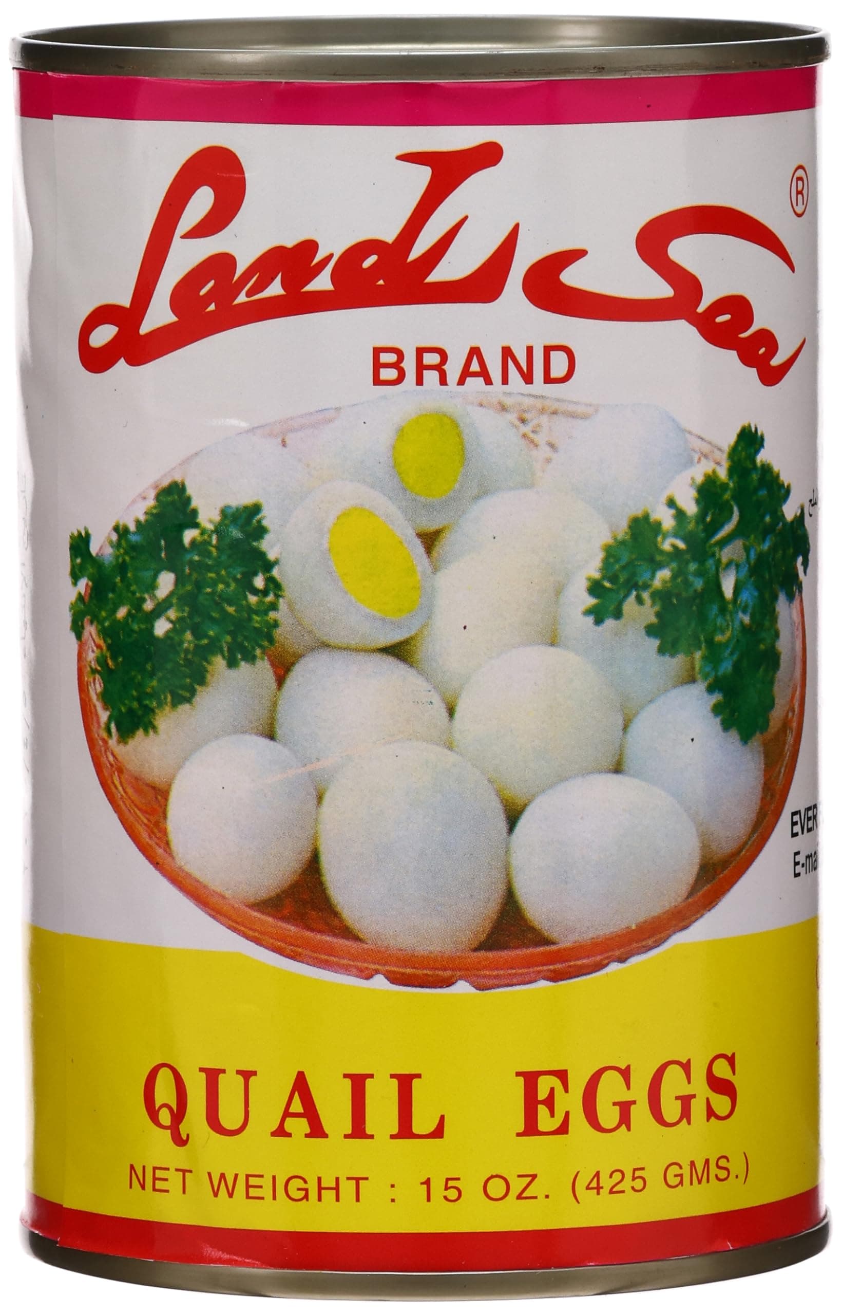 Land Sea Quail Eggs 425gm