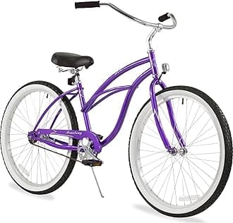 sixthreezero Urban Lady Beach Cruiser Bike, Women's 3 Speed Hybrid Bicycle