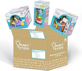 Smart Steps Beginning Brainiacs Fun Box 9 - 12 months STEM Baby Toys Gift Box