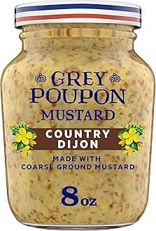 Grey Poupon Country Dijon Coarse Ground Mustard, 8 oz. Jar