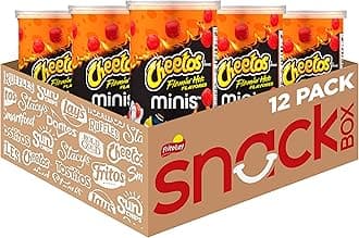 Minis Canisters, Cheetos Flamin' Hot, 1.5 Ounce (Pack of 12)