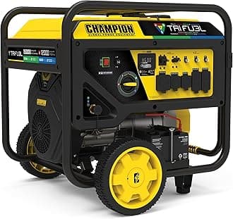 Champion Power Equipment 15,000-Watt Electric Start Tri Fuel Home Backup Portable Generator with CO Shield