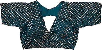 Pujia MillsWomen Georgette Half Sleeve Blouse