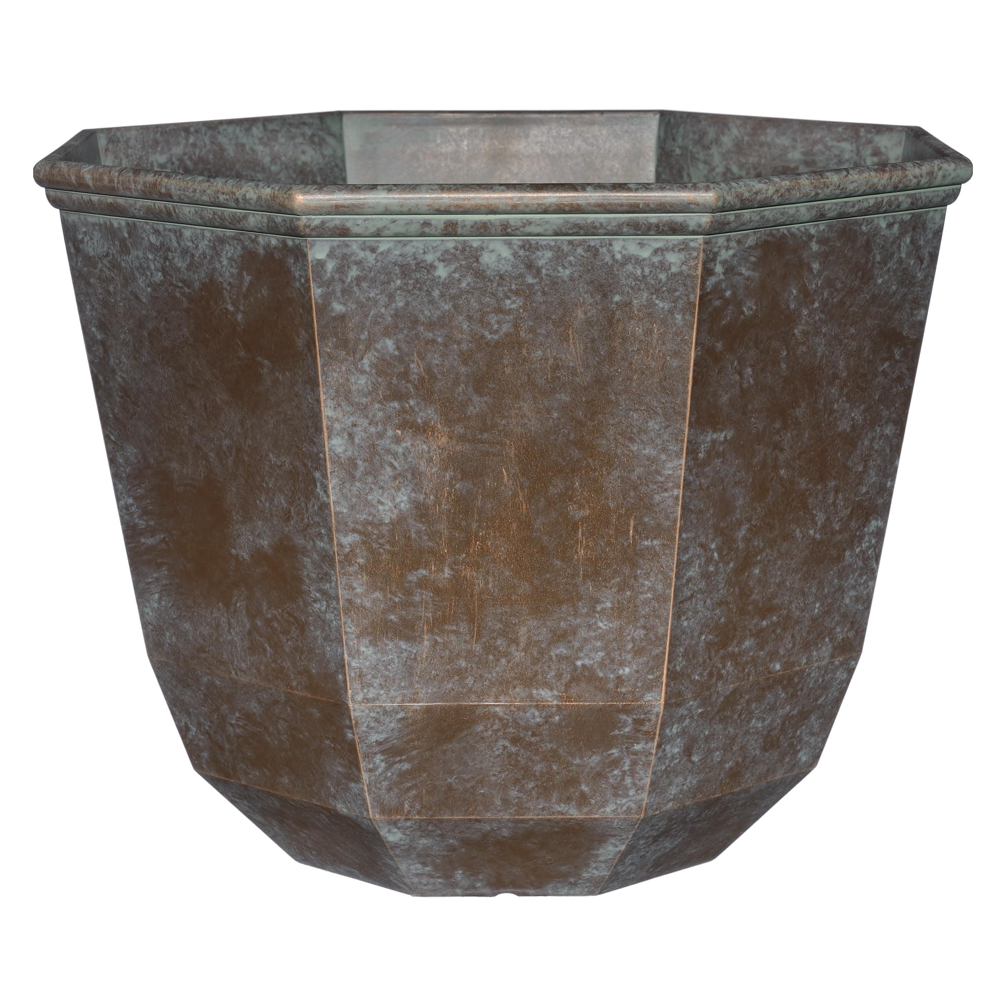 クラシック ホーム&ガーデン プランター 樹脂 風化銅 シャイナ 15インチ