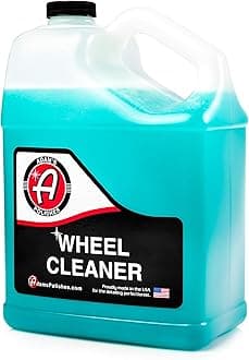 Wheel Cleaner Gallon - Tough Wheel Cleaning Spray for Car Wash Detailing | Rim Cleaner & Brake Dust Remover | Safe On Chrome Clear Coated & Plasti Dipped Wheels| Use w/Wheel Brush