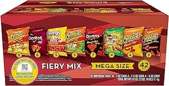 Frito-Lay Fiery Mega Mix Variety Pack, Ct 24