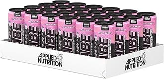 ABE Pre Workout Cans - All Black Everything Energy + Performance Drink, ABE Carbonated Beverage Sugar Free with Caffeine (Pack of 24 Cans x 330ml) (Fruit Candy)