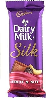 Cadbury Dairy Milk Silk Fruit & Nut Chocolate Bar, 55 gm