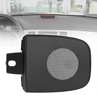 Car Speaker Grille Cover,Dashboard Top Speaker Cover Cap,fit for for Jaguar XF 2008‑2016,C2Z1835LEG,C2Z1835AMS,Front Center Console Top Speaker Grill Bezel