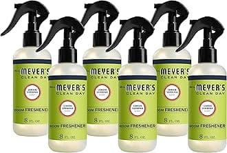 Mrs. MEYER'SClean Day Lemon Verbena Indoor Air Freshener, 8 Ounce, Pack of 6
