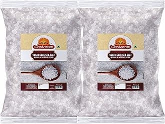 GHOTARAM Diwali Sale Crystal Sea Salt, Coarse Grain|Salt, Sea Salt Granules|Fine Grade|Yoga Meditation Sea Salt/Naturally Rich in Positive Energy-850GM*2Pack Great Indian Festival