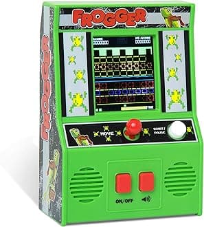 Basic Fun Arcade Classics - Frogger Retro Handheld Arcade Game