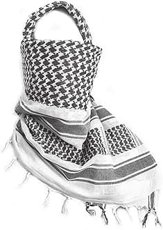 Clara Leather Jackets Cotton Shemagh Tactical Military Scarf Palestine Scarf ...