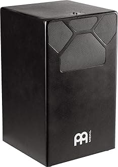 Meinl Percussion Digital Cajon with Ten Pre-Programmed Sound Combinations — for Live Music and Silent Practice — Baltic Birch Body, 2-Year Warranty (MPDC1)