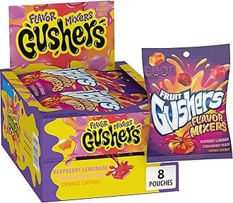 Gushers Flavor Mixers Fruit Flavored Snacks 8 Count