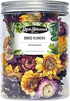 Edible Dried Mixed Flowers | 100% Natural & Edible | 50+ Flowers | Cocktail T...
